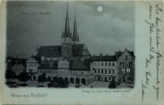 Saalfeld/Saale, Markt und Kirche