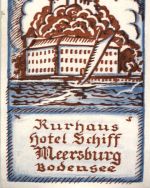 Meersburg - Kurhaus Hotel Schiff - Etikett