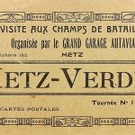 Booklet Metz - Verdun - 19 CPA
