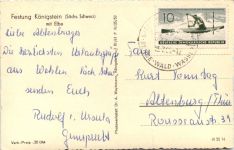 Festung Königstein mit Elbe