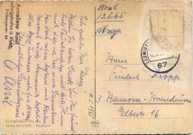 Ludwigshafen, Rhein mit BASF-Hochhaus