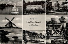 Gruss aus Grebin i. Holst. u. Umgebung, div. Bilder