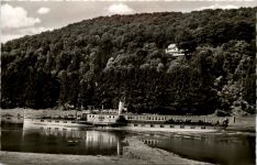 Oberweser-Fahrgastschiffahrt zw. Hann-Münden und Hameln, bei Beverungen