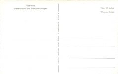 Hameln a d Weser, Weserbrücke und Dampferanleger