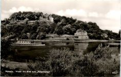 Hameln a d Weser, Weser mit Blick zum Felsenkeller