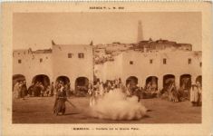 Ghardaia - fantasia sur la Grande Place