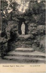 Pensionat Aspel bei Rees am Rhein - Lourdes-Grotte