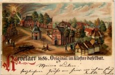 Kevelaer 1656. Original im Kloster daselbst - Litho