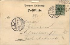 Gruss aus Triberg - Litho