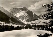 Kleinwalsertal, Blick auf Riezlern, Hirschegg u. Mittelberg