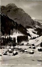 Baad, Kleines Walsertal, mit Widderstein