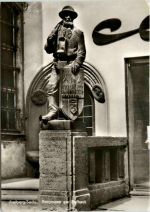 Freiberg, Bergmann am Rathaus
