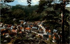 Bad Berneck im Fichtelgebirge, Blick vom Sonnentempel