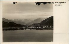 Blick gegen Bühl am Alpsee