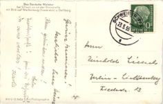 Schweigen an der Weinstrasse mit Blick auf Weissenburg