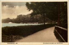 Strausberg i. M., Strandpromenade am Straussee