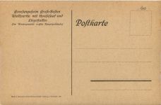 Genesungsheim Gross-Besten, Waldpartie mit Speisesaal und Liegehallen