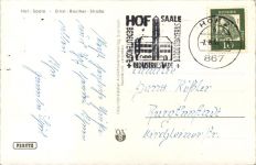 Hof/saale, Ernst Reuther Strasse
