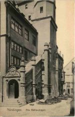 Nördlingen, Alte Rathaustreppe