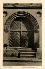 Tangermünde, Haustür Schlossfreiheit 5