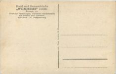 Colditz, Hotel Waldschänke