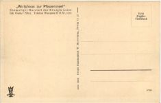 Wirtshaus zur Pfaueninsel a.d. Havel