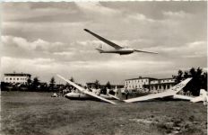 Die Rhön, Wasserkuppe, Segelflug-Startstelle Gersfeld