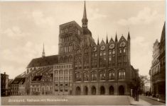 Stralsund, Rathaus mit Nicolaikirche