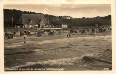 Graal Müritz, Strand am Cafe Bauernhaus