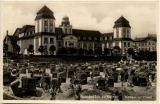 Binz a. Rügen, Kurhaus mit Strand