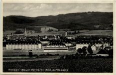 Weiden, Blick auf Kaserne