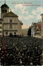 Gruss von der Appenzeller Landsgemeinde Trogen