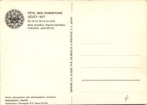 Fete des Vignerons Vevey 1977