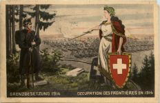 Schweiz - Grenzbesetzung 1914