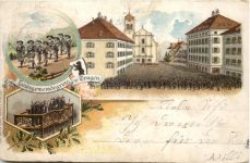 Trogen - Landsgmeindegruss - Litho