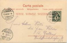 Gruss aus Goldau - Litho