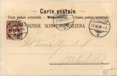 Gruss aus Brunnen - Litho