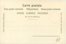 Gruss aus Brunnen - Litho