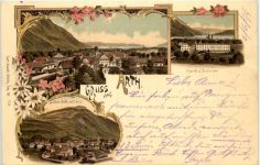 Gruss aus Arth - Litho
