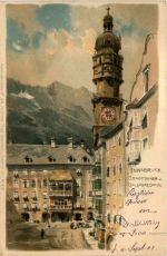 Innsbruck Stadtthurm - Litho