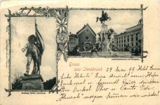 Gruss aus Innsbruck - Litho