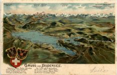 Gruss vom Bodensee - Litho