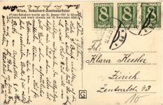 Wien - Schubert Zentenarfeier