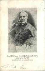 Kardinal Giuseppe Sarto - Der neue Papst 1903