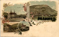 Gruss aus Arth Goldau - Litho