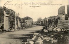 Vassincourt - Entree de la rue Haute