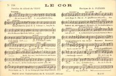 Liederkarte Le Cor