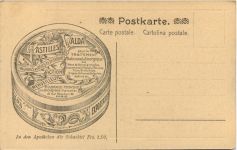 Künstler AK van Dyck - Werbung Pastilles Valda