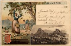 Sion - Werbung Suchard - Litho