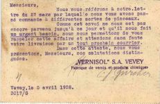 Vevey - Vernisol SA